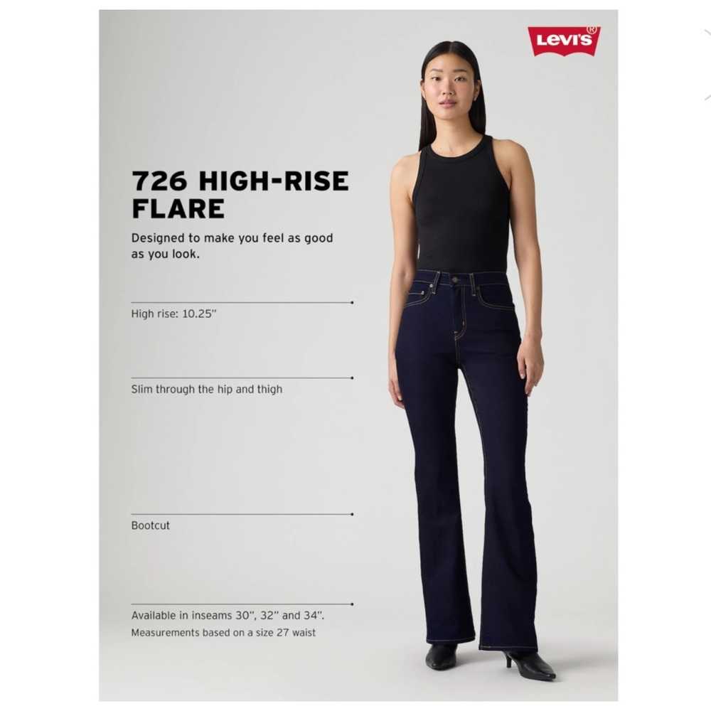 Levi's Women's High-Rise Flare | W27 L32 - Picture 1 of 13